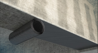 "粘贴碳布"